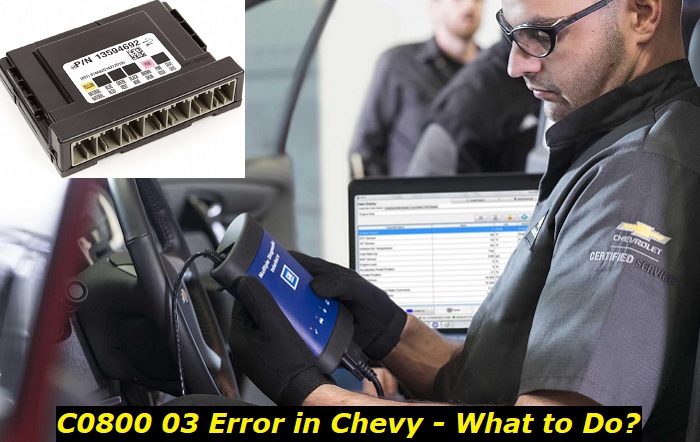 c0800 03 error chevy solutions